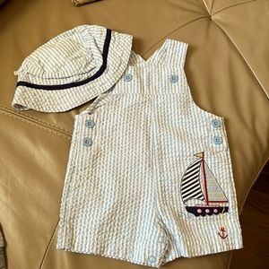 Baby sailboat onesie